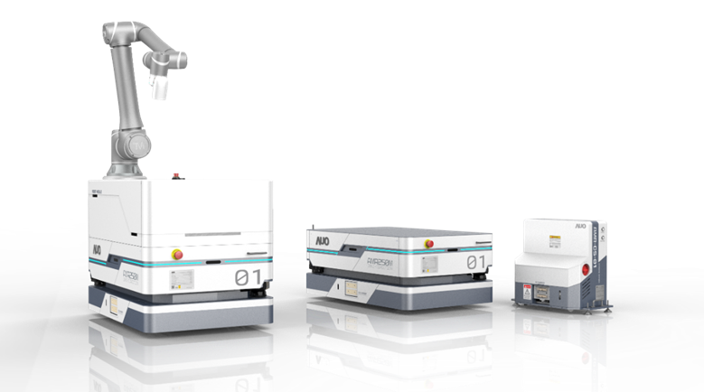 z6.com數位開發的自主式移動機器人（AMR250M），搭配全向輪並結合AI演算法、2D LiDAR、3D攝影機等技術，協助客戶實現產線全自動化